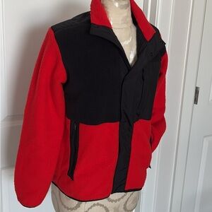 The North Face Red and Black Performance Jacket